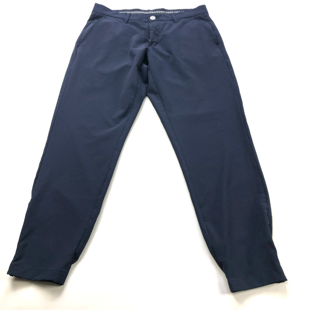 Primo Golf Performance Jogger Ankle Zip 30 SHORT (Fits 30W 25L) Chino Pant Blue